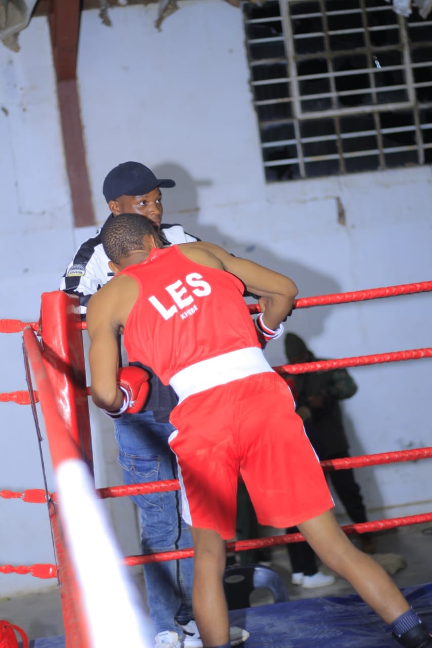 Composure — a Ts'osane boxing journey moment