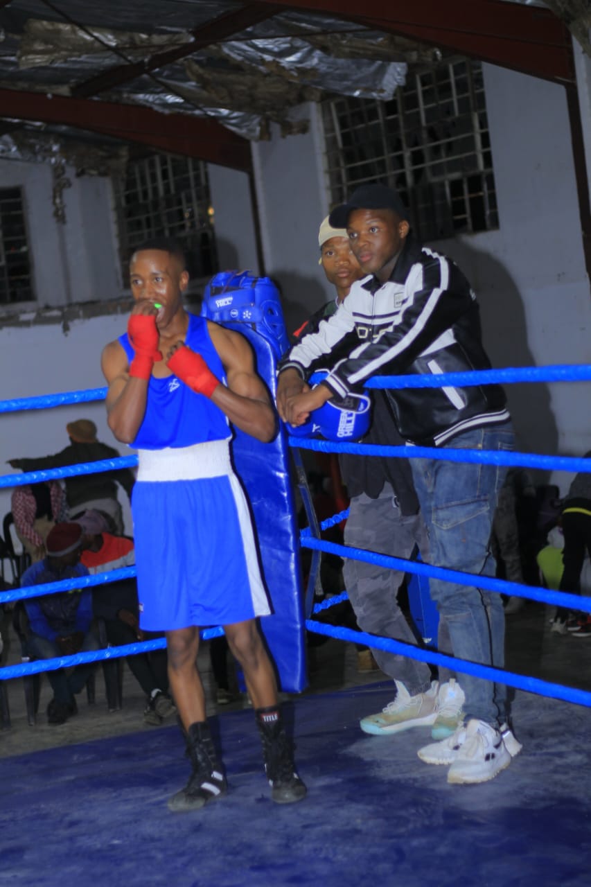 Blue Corner Focus — a Ts'osane boxing journey moment