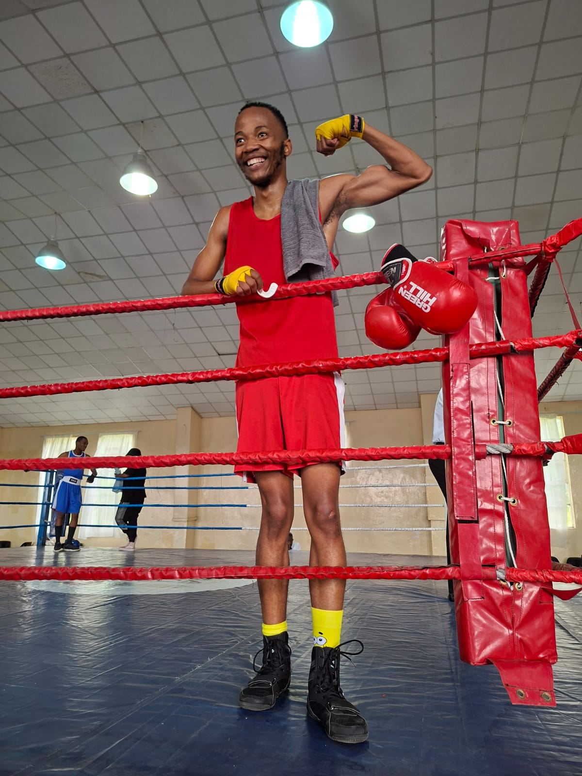 Ready for the Stage — a Ts'osane boxing journey moment