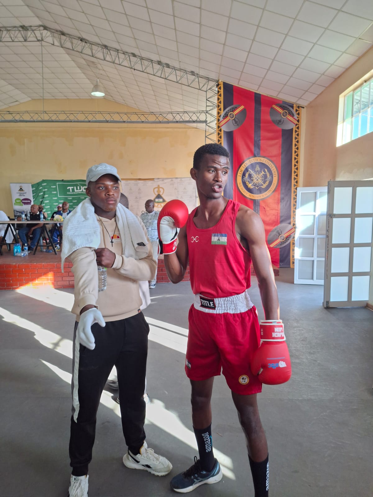 Standing Ready — a Ts'osane boxing journey moment