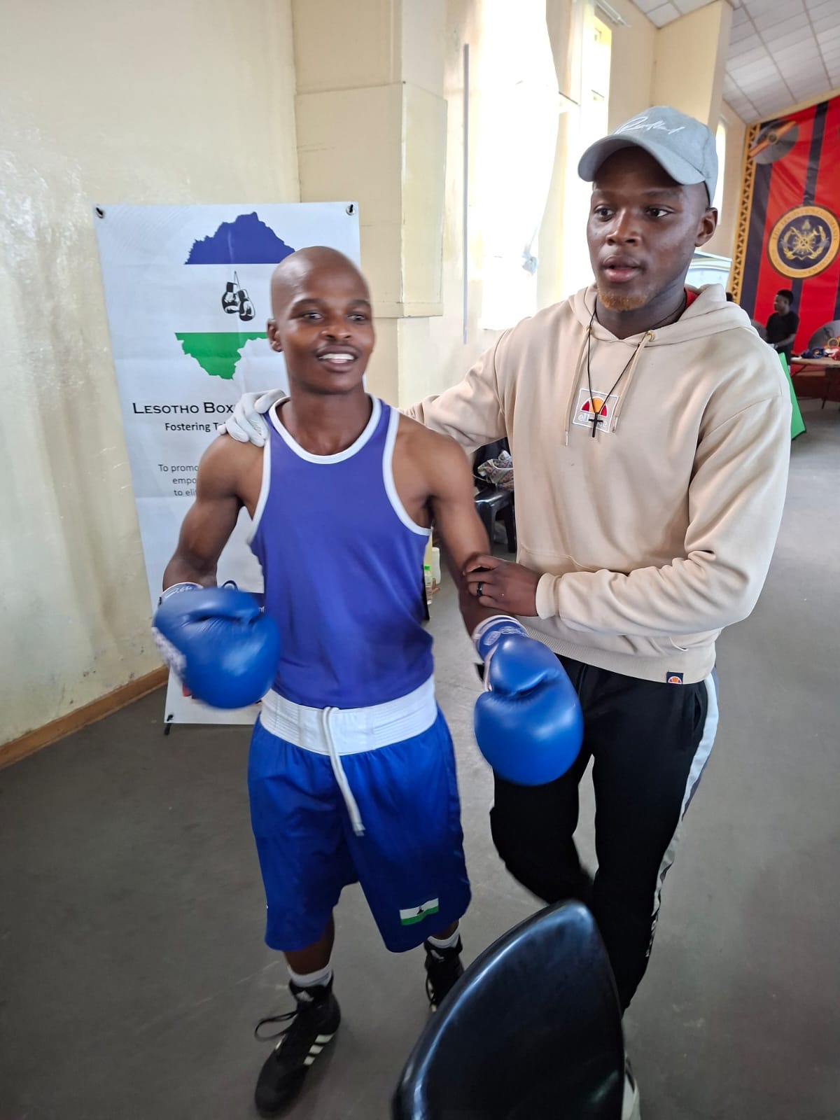 Young Courage — a Ts'osane boxing journey moment