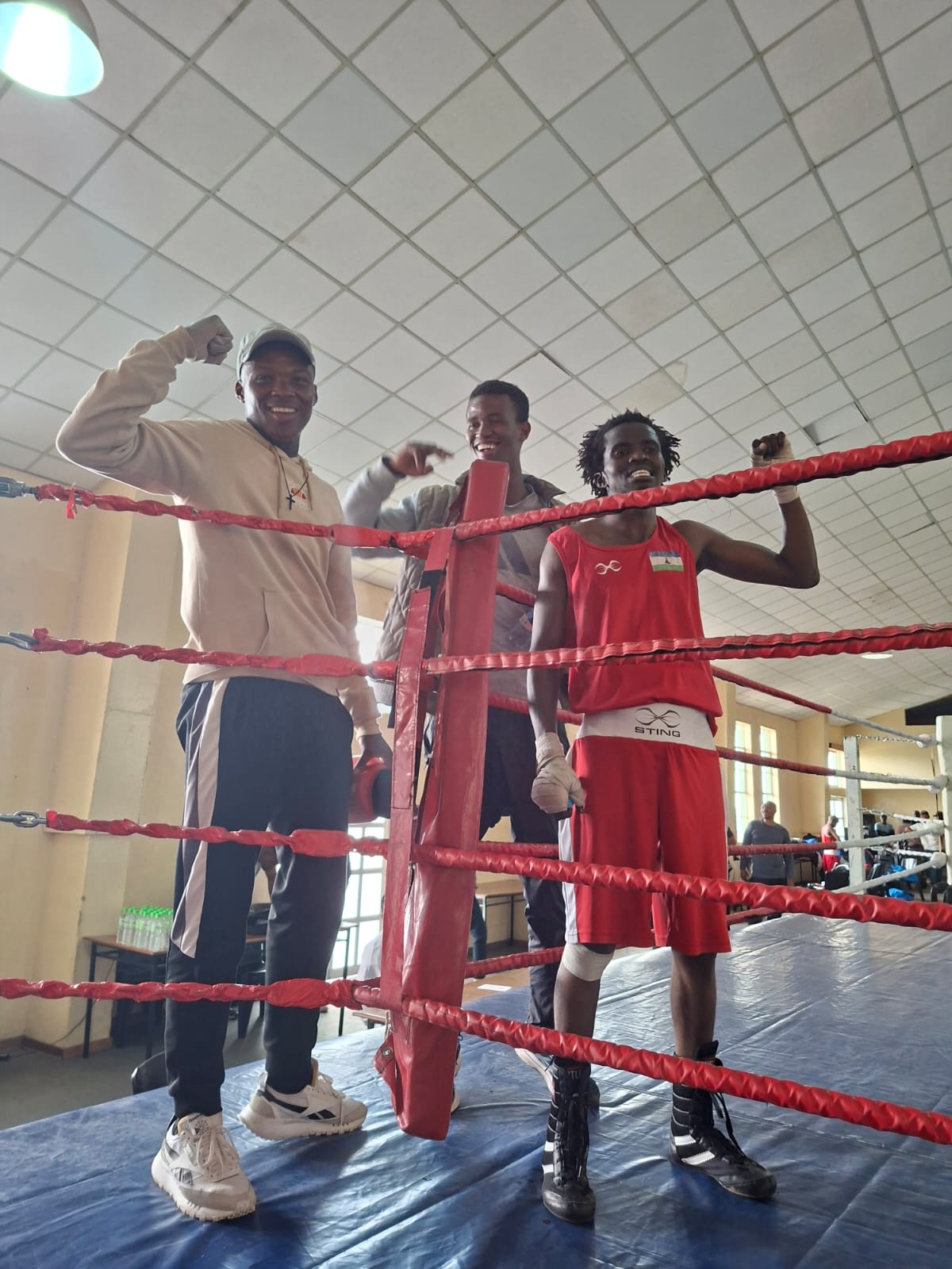 Earned Together — a Ts'osane boxing journey moment