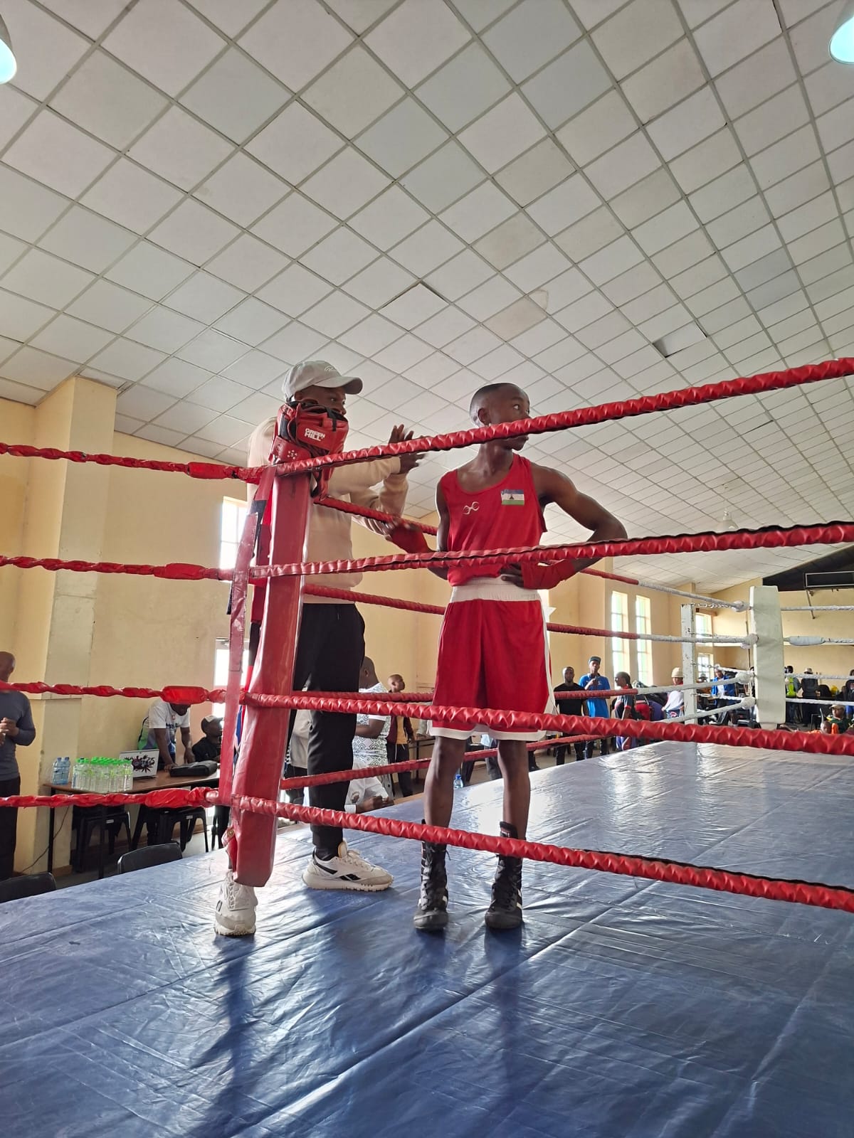 Respect After the Bell — a Ts'osane boxing journey moment
